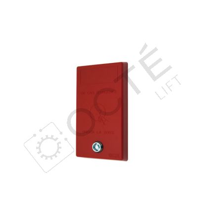 Machine room key unit triangle key lock