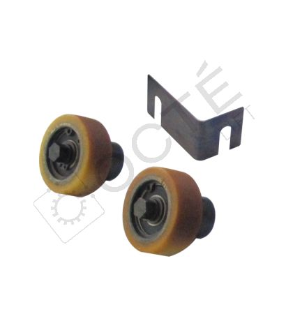Galet roller &Oslash; 40 on excentrical axis (x2)