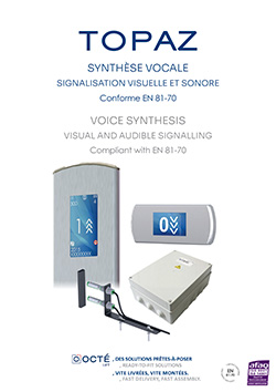 synth&egrave;se vocale - signalisation visuelle et sonore conforme en 81-70